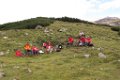 37 kurz unterhalb der Fuscherlacke machen wir eine Pause und kehren auf cirka 2450 m um